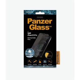 PanzerGlass - Tempered Glass Privacy Case Friendly AB za iPhone 12 & 12 Pro, crna