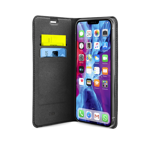 SBS - Maska Book Wallet Lite za iPhone 12 mini, crna
