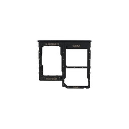 Samsung Galaxy A31 A315F - SIM + SD ladica (Prism Crush Black) - GH98-45432A Genuine Service Pack