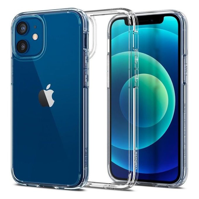 Spigen - Maska Ultra Hybrid za iPhone 12 mini, prozirna