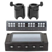 Kugoo S1, S1 Pro, S2, S3 - Set nadzorne ploče (plastični poklopac zaslona, poluga gasa, kočnice, poklopac LED svjetla)