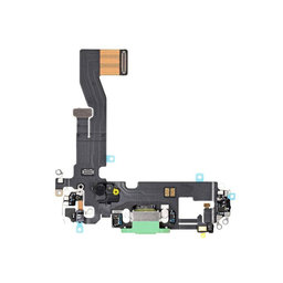 Apple iPhone 12, 12 Pro - Konektor za punjenje + fleksibilni kabel (zeleni)