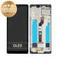 Sony Xperia L4 - LCD zaslon + zaslon osjetljiv na dodir + okvir (crni) - A5019463A Originalni servisni paket