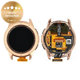 Samsung Galaxy Watch 42mm R810 - LCD zaslon + zaslon osjetljiv na dodir + okvir (Rose Gold) - GH97-22290B Genuine Service Pack