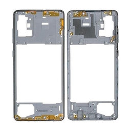 Samsung Galaxy A71 A715F - Srednji okvir (Prism Crush Silver) - GH98-44756B Originalni servisni paket