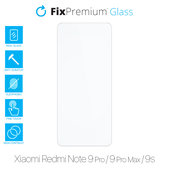 FixPremium Glass - Kaljeno staklo za Xiaomi Redmi Note 9 Pro, 9 Pro Max & 9S