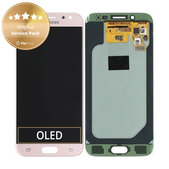 Samsung Galaxy J5 J530F (2017) - LCD zaslon + zaslon osjetljiv na dodir (Pink) - GH97-20738D, GH97-20880D Originalni servisni paket