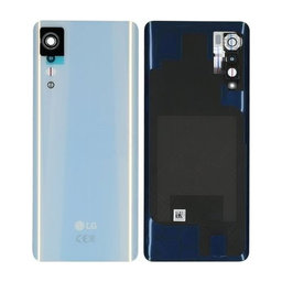 LG Velvet 5G - Poklopac baterije (Aurora bijela) - ACQ30087631 Originalni servisni paket