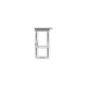 LG Velvet 5G - SIM ladica (Aurora bijela) - ABN76519601 Genuine Service Pack