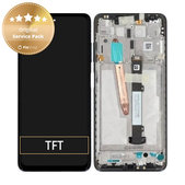 Xiaomi Poco X3 NFC - LCD zaslon + zaslon osjetljiv na dodir + okvir (Shadow Gray) - 560003J20C00 Originalni servisni paket