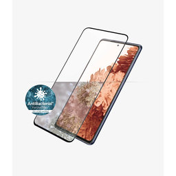 PanzerGlass - Tempered Glass Case Friendly AB za Samsung Galaxy S21+, kompenzacija otisaka prstiju, crna