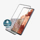 PanzerGlass - Tempered Glass Case Friendly AB za Samsung Galaxy S21+, kompenzacija otisaka prstiju, crna