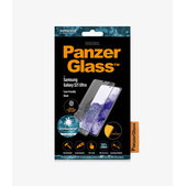 PanzerGlass - Tempered Glass Case Friendly AB za Samsung Galaxy S21 Ultra, kompenzacija otisaka prstiju, crna