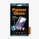 PanzerGlass - Tempered Glass Case Friendly AB za Samsung Galaxy S21 Ultra, kompenzacija otisaka prstiju, crna