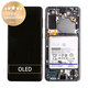 Samsung Galaxy S21 G991B - LCD zaslon + zaslon osjetljiv na dodir + okvir + baterija (Phantom Gray) - GH82-24716A, GH82-24718A Originalni servisni paket