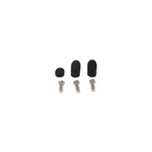 Xiaomi Mi Electric Scooter 2 M365 - Gumene kapice + vijci stražnjeg blatobrana (Black)