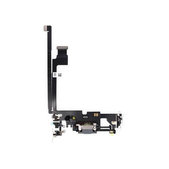 Apple iPhone 12 Pro Max - Konektor za punjenje + savitljivi kabel (grafit)