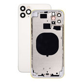 Apple iPhone 11 Pro Max - Stražnje Maska (srebrno)