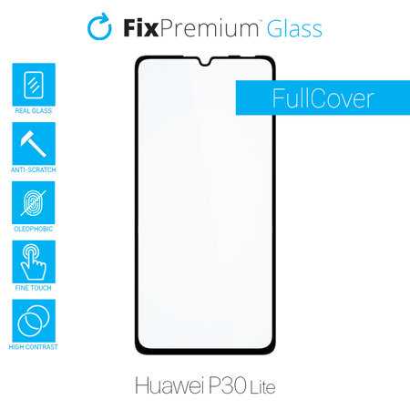 FixPremium FullCover Glass - Kaljeno staklo za Huawei P30 Lite