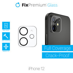 FixPremium Glass - Kaljeno Steklo za zadnjo kamero za iPhone 12