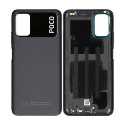 Xiaomi Poco M3 - Poklopac baterije (Power Black) - 55050000L39X Originalni servisni paket