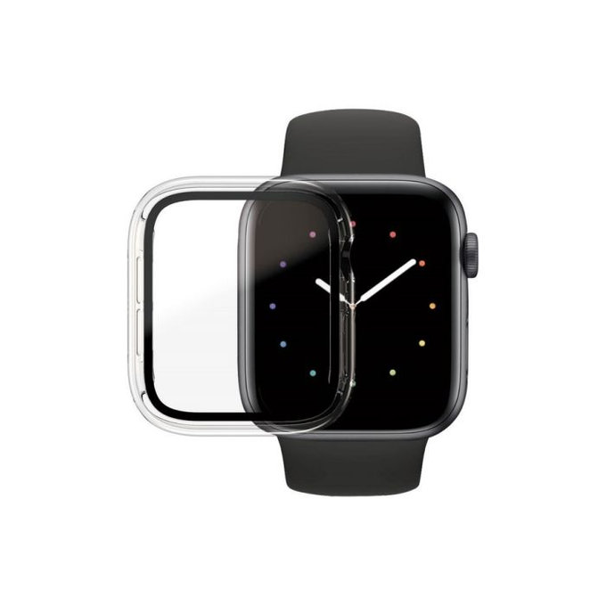 PanzerGlass - Tempered Glass Full Body AB za Apple Watch 4, 5, 6, SE (1. gen) & SE (2. gen) 44 mm, prozirno