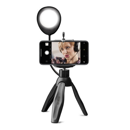 SBS - Stojalo za stojalo z lučko za selfije, brezžičnim sprožilcem