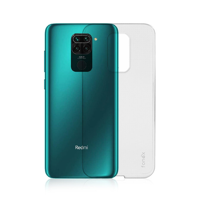 Fonex - Ovitek Invisible za Xiaomi Redmi Note 9 Pro prozoren