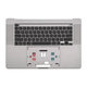 Apple MacBook Pro 16" A2141 (2019) - Gornji okvir tipkovnice + tipkovnica US (Space Gray)