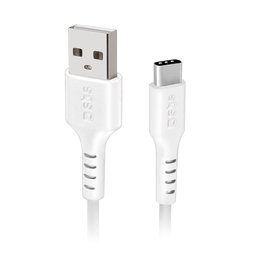 SBS - USB-C / USB kabel (1,5 m), bijeli