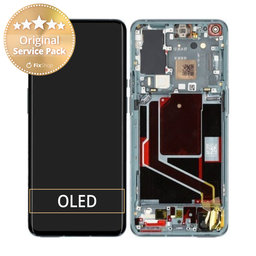 OnePlus 9 Pro - LCD zaslon + zaslon osjetljiv na dodir + okvir (zelena bora) - 1001100045 Originalni servisni paket