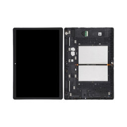 Lenovo Tab M10 FHD Plus TB-X606F - LCD zaslon + zaslon osjetljiv na dodir + okvir (crni) - 77030074 Originalni servisni paket