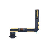 Apple iPad (7. generacija 2019., 8. generacija 2020., 9. generacija 2021.) - Konektor za punjenje + savitljivi kabel (crni)