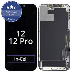 Apple iPhone 12, 12 Pro - LCD zaslon + zaslon osjetljiv na dodir + okvir In-Cell FixPremium