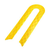 Xiaomi Mi Electric Scooter 1S, 2 M365, Essential, Pro, Pro 2 - Dekorativna traka motora - Tip U (Yellow) - C002550015300 Genuine Service Pack