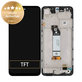 Xiaomi Redmi Note 10 5G - LCD zaslon + zaslon osjetljiv na dodir + okvir (Graphite Grey) - 5600020K1900 Genuine Service Pack
