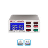 Product Schematic 896 - USB stanica za punjenje s USB 3.0