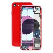 Apple iPhone SE (2. generacija 2020.) - Stražnje Maska s malim dijelovima (crveno)