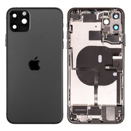 Apple iPhone 11 Pro Max - Stražnje Maska s malim dijelovima (Space Grey)