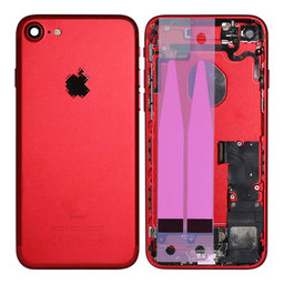 Apple iPhone 7 - Stražnje Maska s malim dijelovima (crveno)