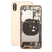 Apple iPhone XS - Stražnje Maska s malim dijelovima (zlato)