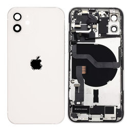 Apple iPhone 12 - Stražnje Maska s malim dijelovima (bijelo)
