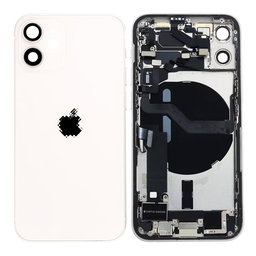 Apple iPhone 12 Mini - Stražnje Maska s malim dijelovima (bijelo)