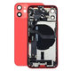Apple iPhone 12 Mini - Stražnje Maska s malim dijelovima (crveno)