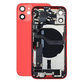 Apple iPhone 12 Mini - Stražnje Maska s malim dijelovima (crveno)