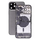 Apple iPhone 12 Pro Max - Stražnje Maska s malim dijelovima (grafit)