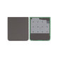 Samsung Galaxy Z Flip 3 F711B - Poklopac baterije (Phantom Black) - GH82-26293A Originalni servisni paket