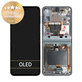 Samsung Galaxy Z Flip 3 F711B - LCD zaslon + zaslon osjetljiv na dodir + okvir (zeleni) - GH82-26273C Originalni servisni paket