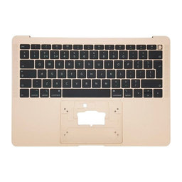 Apple MacBook Air 13" A1932 (2018 - 2019) - Gornji okvir tipkovnice + tipkovnica UK (zlato)