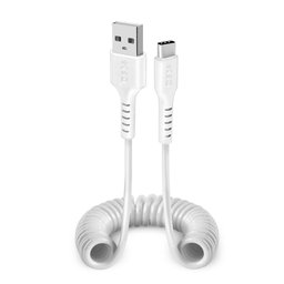 SBS - USB-C / USB kabel (1m), bijeli
